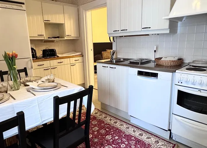 Historical Well-equipped Renovated 2-bedroom Uleåborg